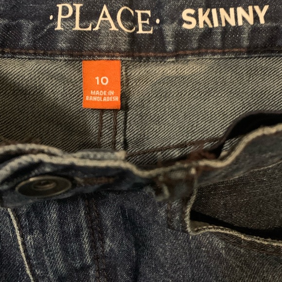 Boys Jeans PLACE Skinny Size 10 - Picture 3 of 3